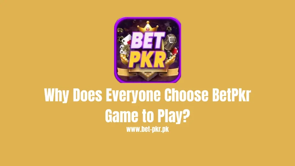 Choose BetPkr Game to Play
